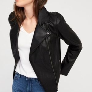 NWOT Old Navy Faux Leather Moto Jacket